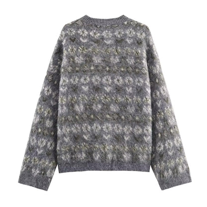 Women’s Patterned Knit Sweater