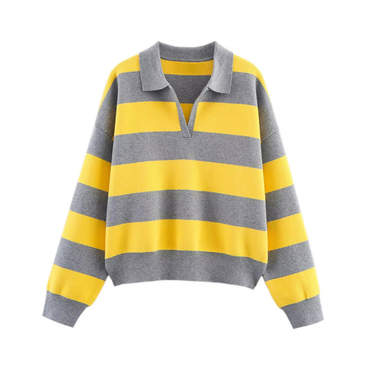 Women’s Striped Knit Sweater
